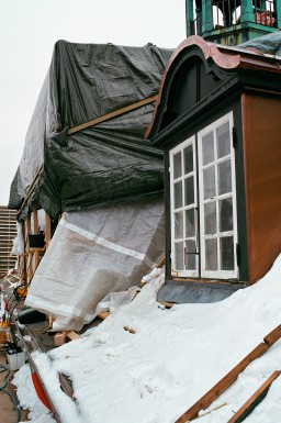 Kobberarbejdet på kvistene
