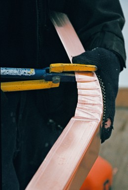 Kobberarbejdet på kvistene