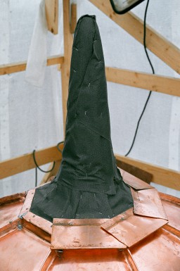 Kobberarbejdet på tagrytterne