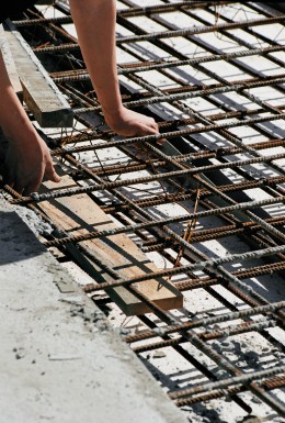 Nybygningens fundament