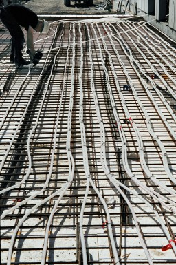 Nybygningens fundament