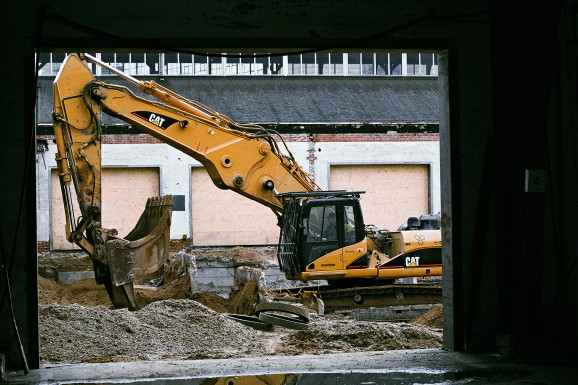 Nybygningens fundament