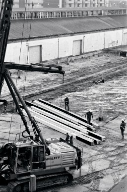 Nybygningens fundament