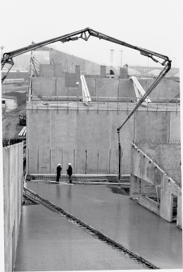 Nybygningens fundament